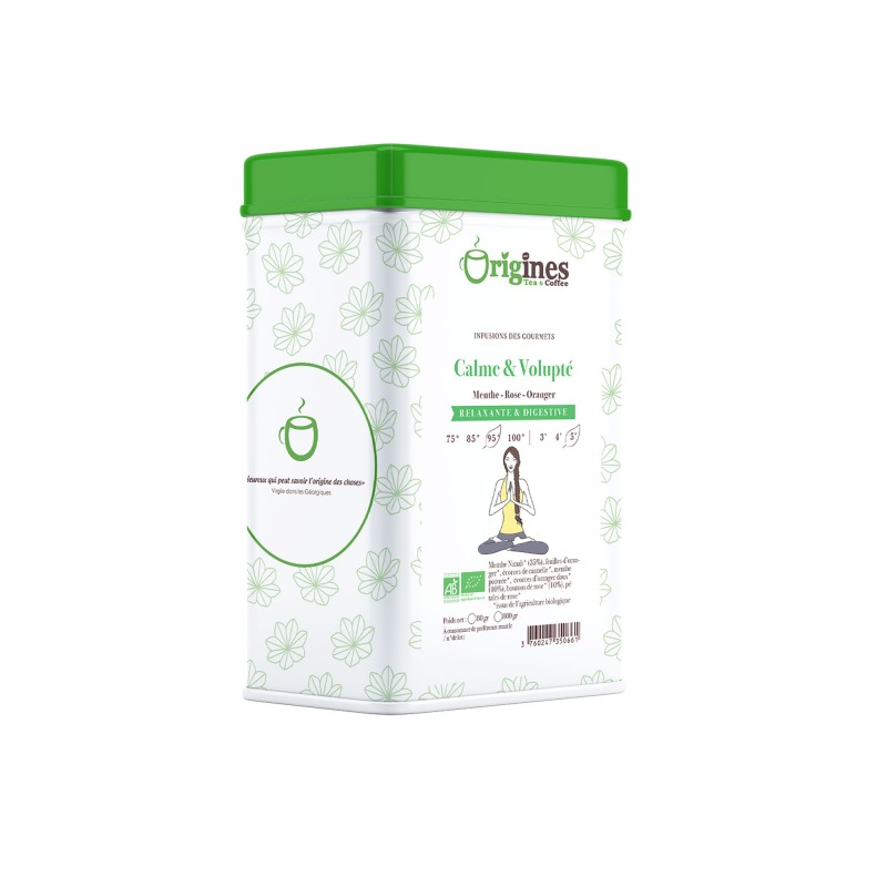 Infusion Bio Calme et Volupté - Boîte Métal 80g