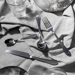 Couverts Cucina 16 pièces gris Kare Design