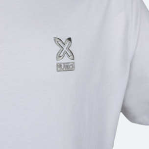 Camiseta MUNICH basica de algodón blanca