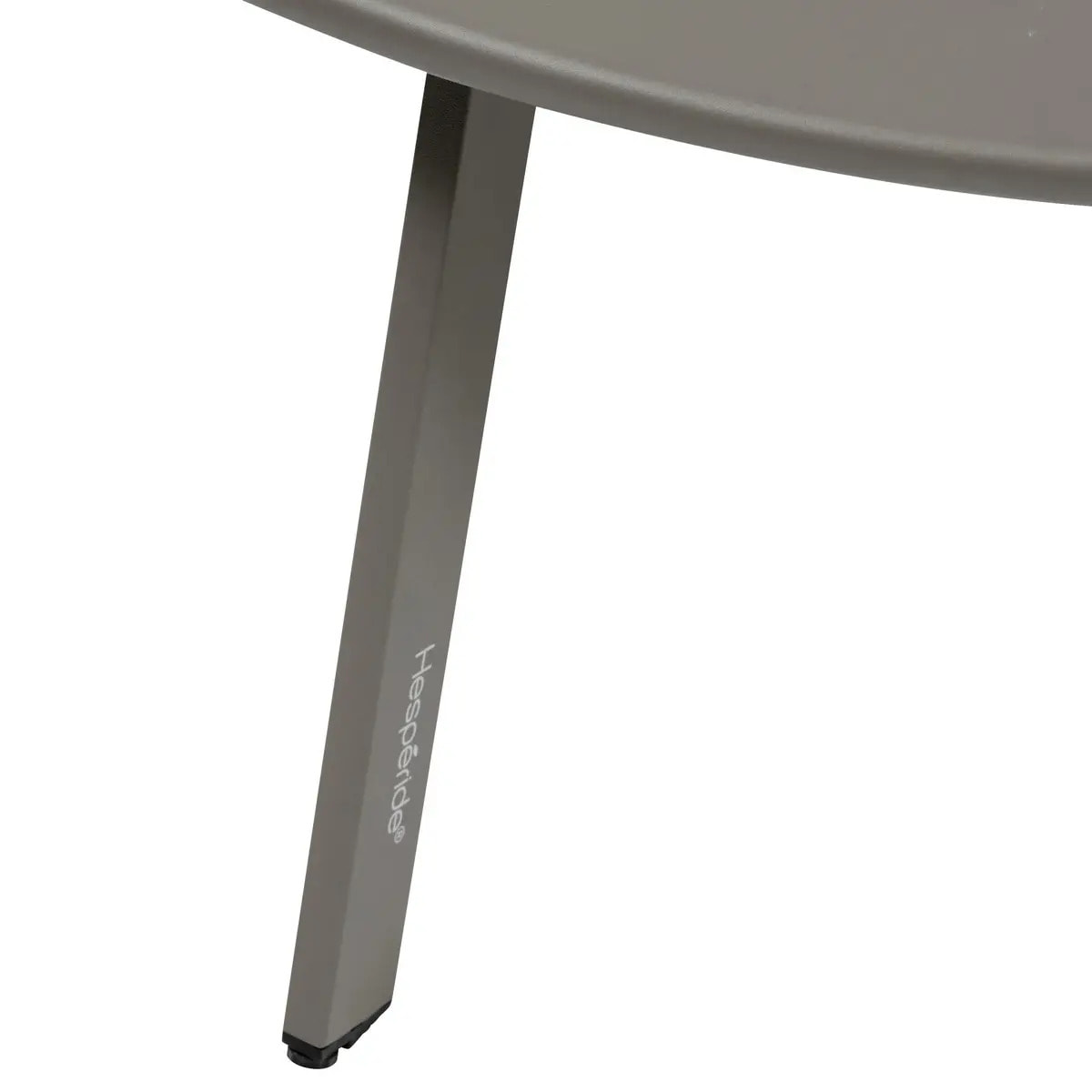 Table d'appoint de jardin Saona D90cm café