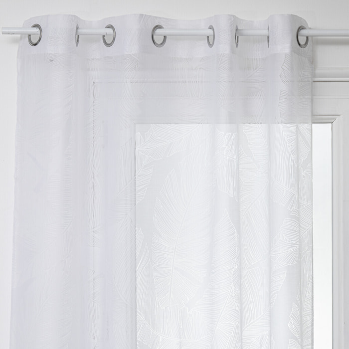 Voilage "Devo" - blanc - 140x240 cm