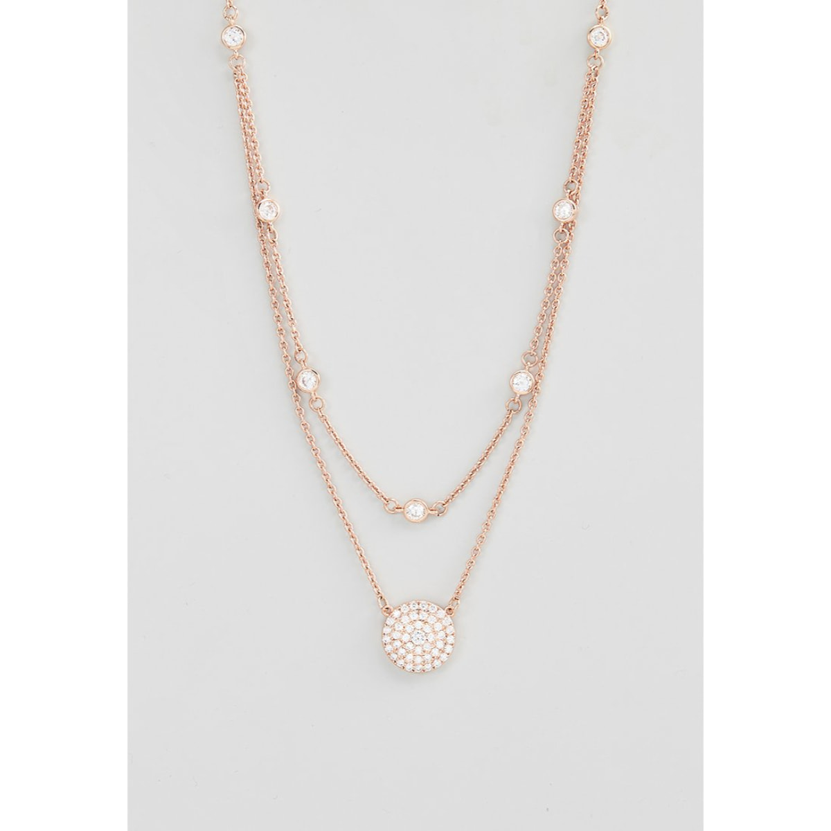 Collana U.S. Polo Assn. In metallo placcato oro rosa