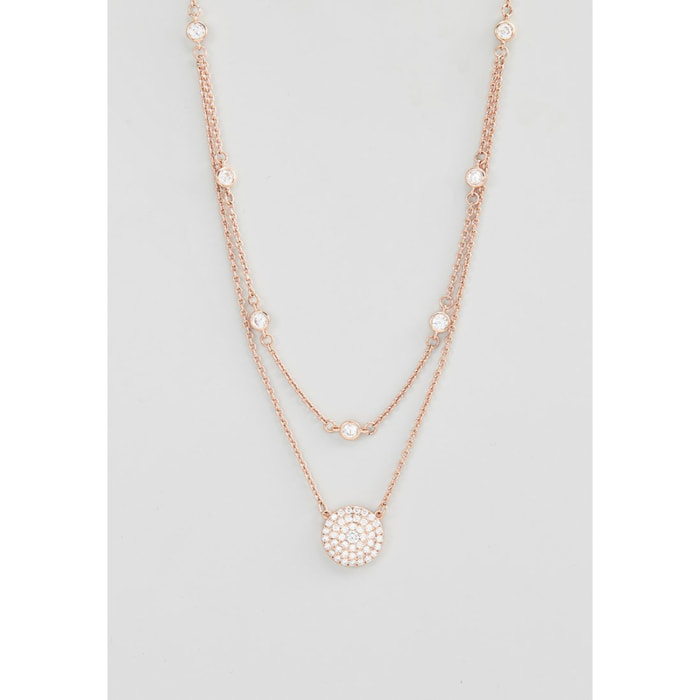 Collana U.S. Polo Assn. In metallo placcato oro rosa