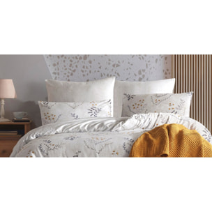 Parure housse de couette et taie(s) d'oreiller coton imprimé