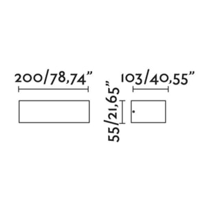 TAKUA Aplique marrón óxido