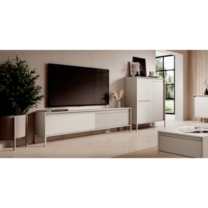Oresteluchetta Porta TV KERGI BEIGE