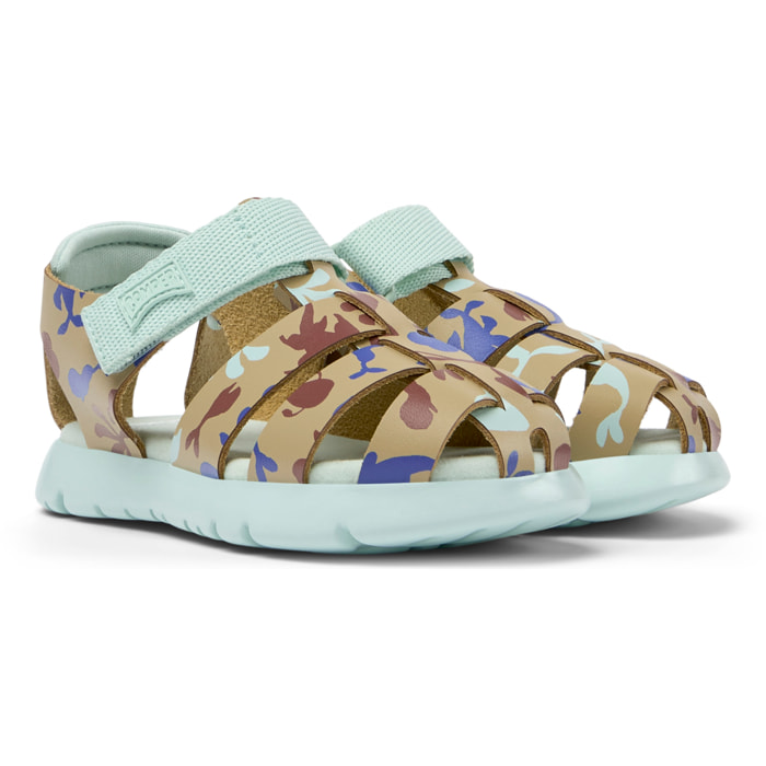 Sandali - CAMPER Oruga - Multicolore - Pelle liscia