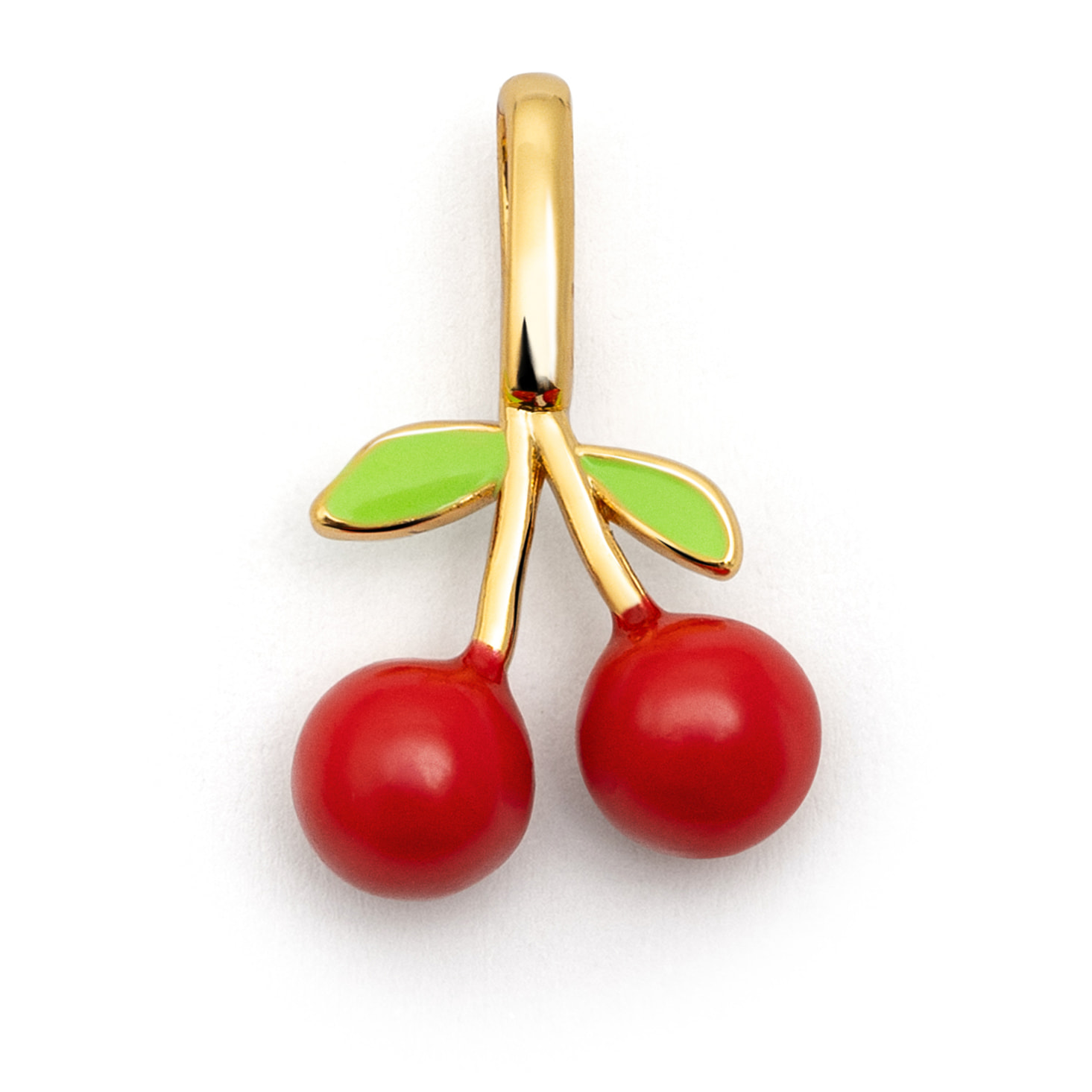 Charm Cereza Baño Oro