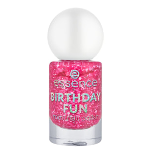 Birthday Fun - Mini Vernis à ongles aux tons rosés. Effet pailleté subtil. 5 ml