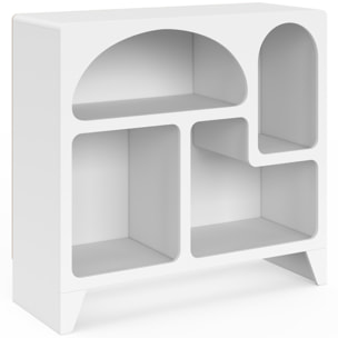 Buffet Alanya organique blanc 80cm