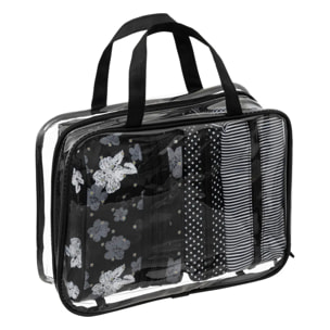 Set de 4 trousses de toilette