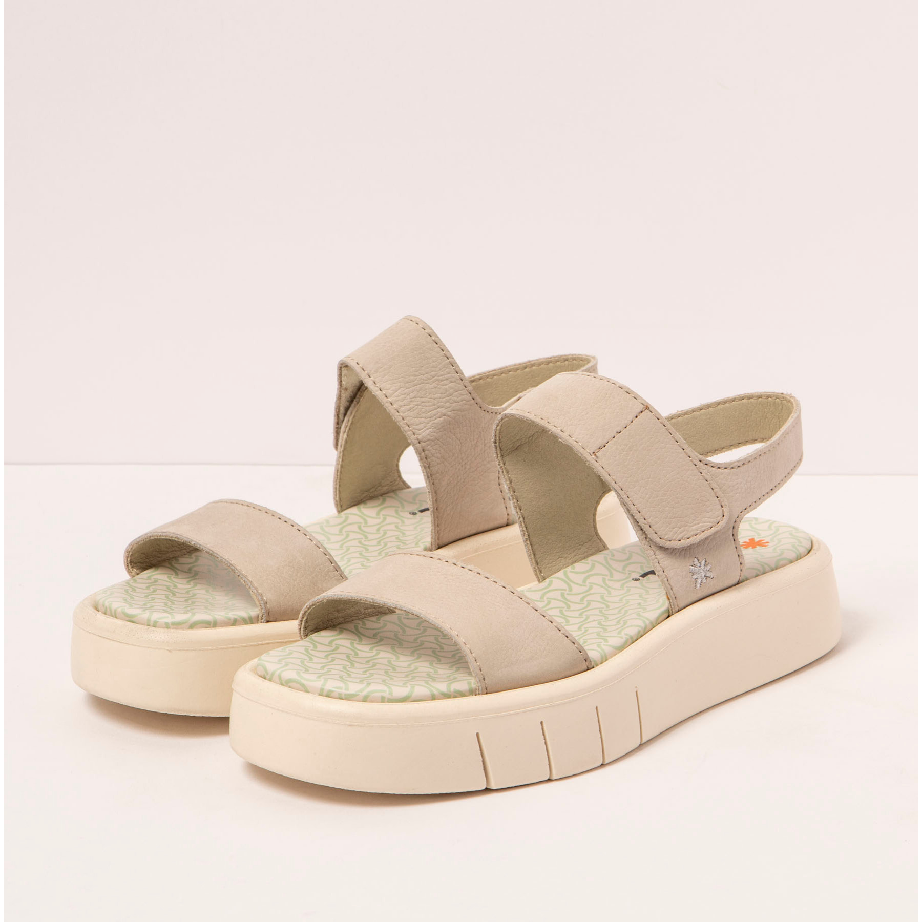 Sandalias 1854F NOBUCK BONE/ MALAGA color Bone