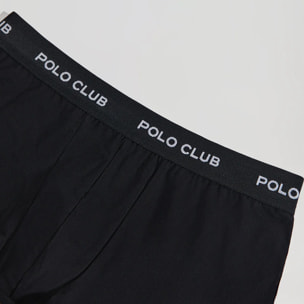 Boxer neri con logo Polo Club