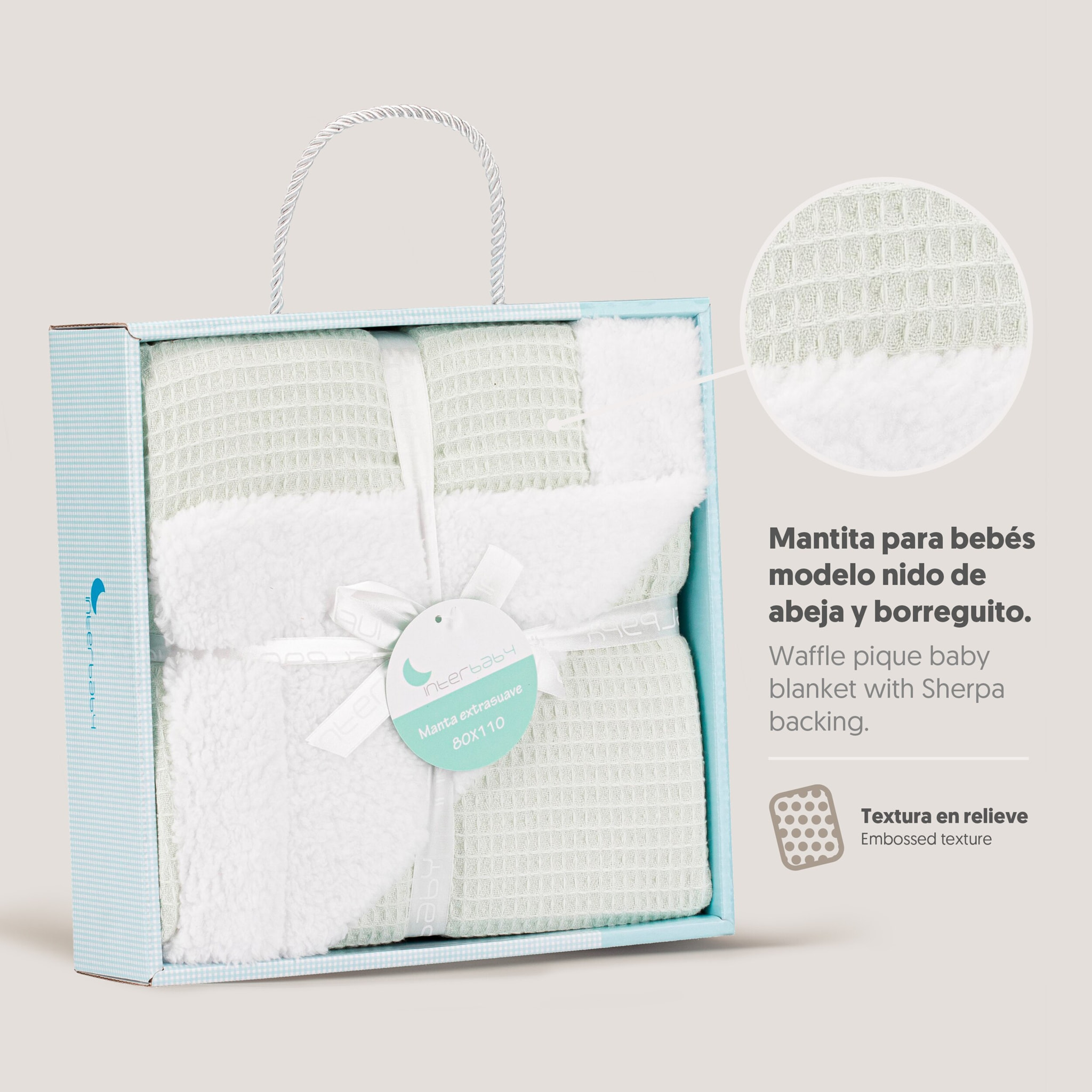 Manta Nido Abejacon Borreguillo