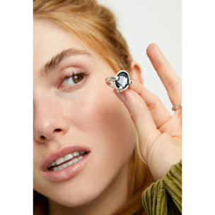 Anillo SER DESLUMBRANTE NEGRO 12