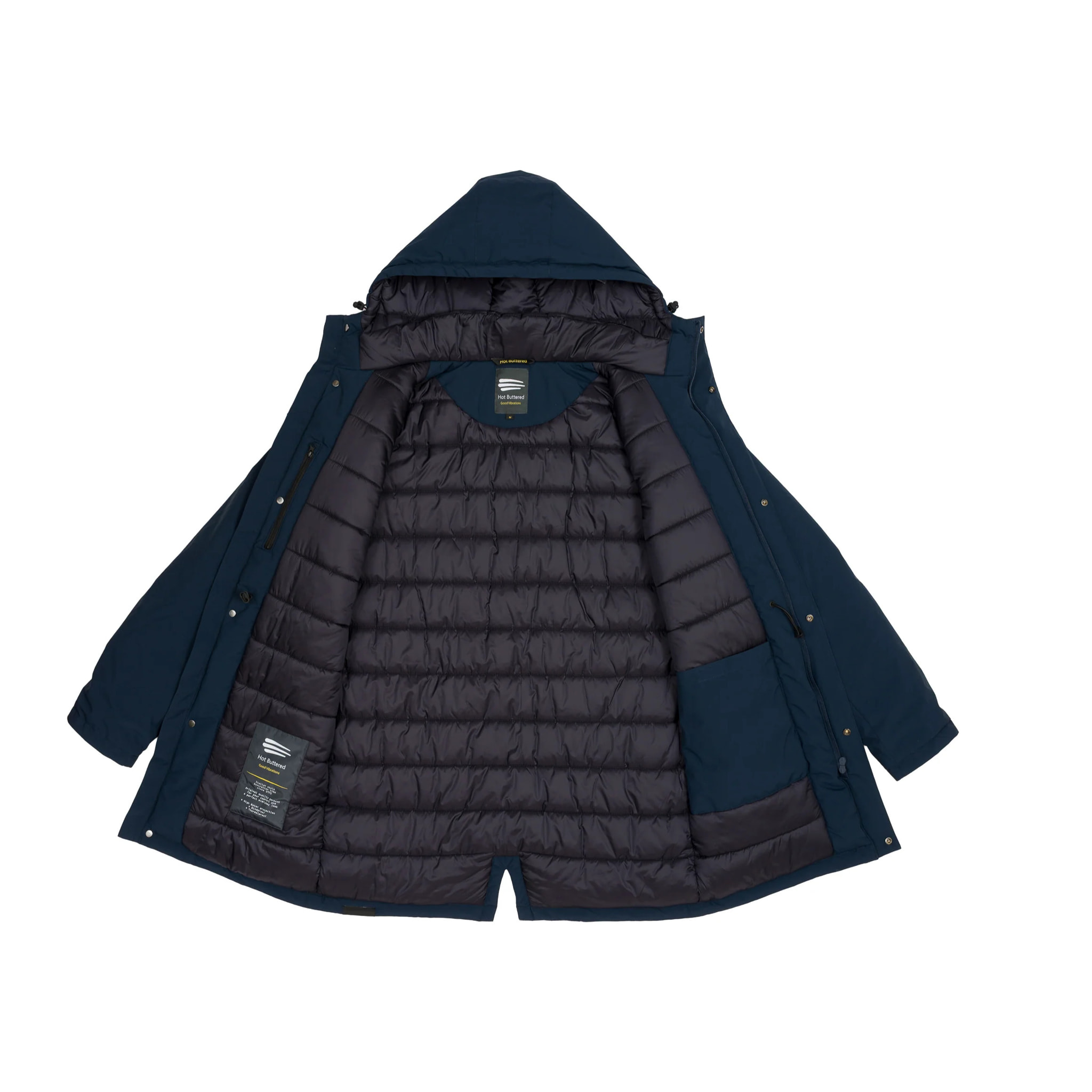Parka LATEMAR acolchada impermeable azul
