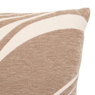 Coussin Betima carré 45x45cm beige