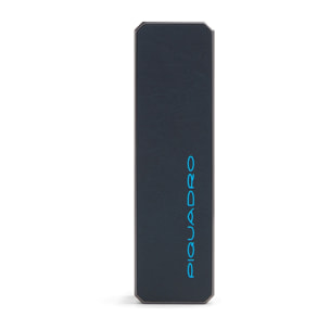 Piquadro Portachiavi personalizzabile in pelle con tracker