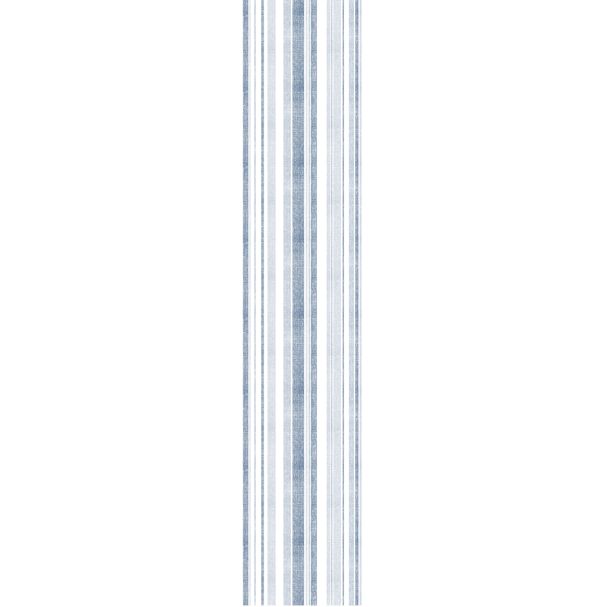 Papier peint intissé pré-encollé - SCANDINAVE LIGNES VERTICALES BLEUES - 1 rouleau