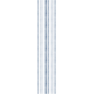 Papier peint intissé pré-encollé - SCANDINAVE LIGNES VERTICALES BLEUES - 1 rouleau