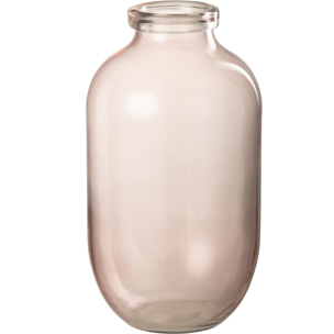 J-Line vase Bruni - verre - rose clair - large - 35 cm de hauteur