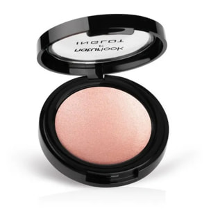 INGLOT SOFT SPARKLER Face And Body Highlighter Pink Diamond 43, Iluminador en polvo, Aporta punto de luz a tu rostro y cuerpo, Con partículas que proporcionan un acabado natural pero luminoso, Color: Rosado subtono Melocotón. 11Gr