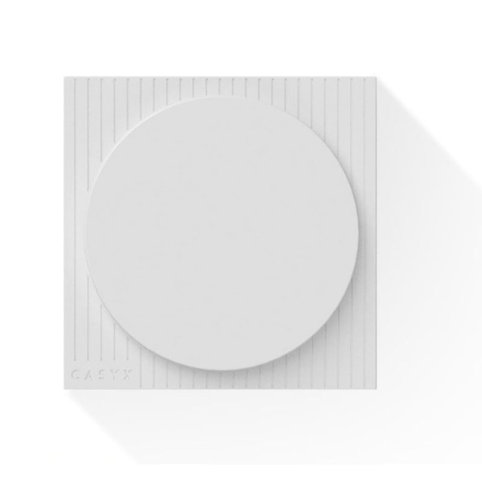 Chargeur CASYX sans fil 2en1 fast charge Qi2 USB C gris