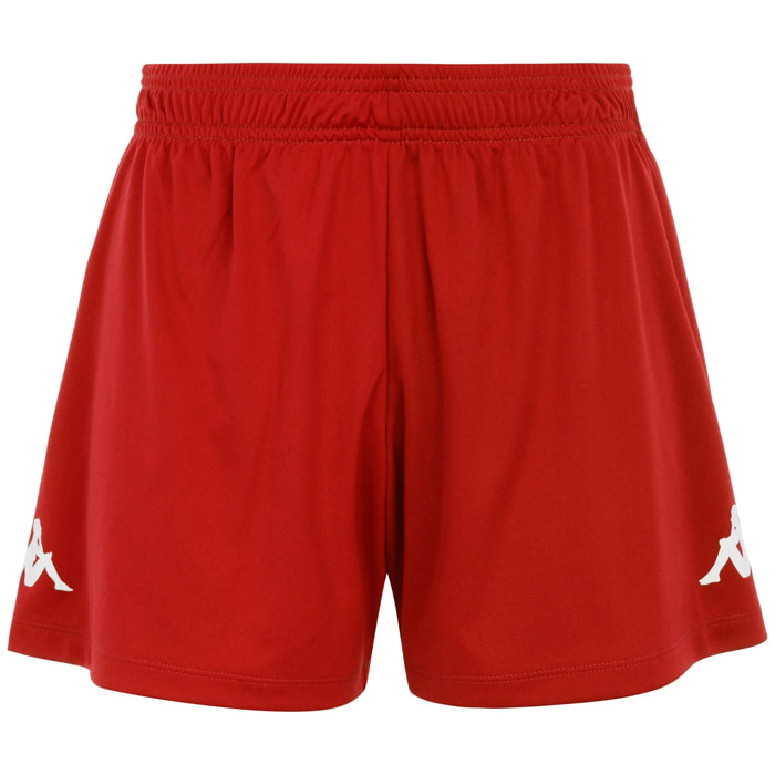 Kappa - Pantaloni Corti Donna Rosso - Kappa4Soccer Redena