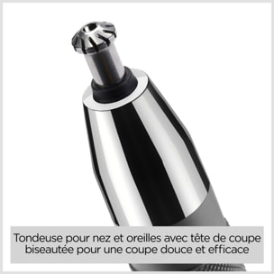 Tondeuse nez oreilles BABYLISS Super-X Metal Series E116E