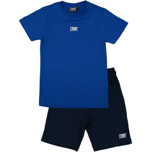 Conjunto algodón niños Leone 1947 Apparel camiseta y short Basic