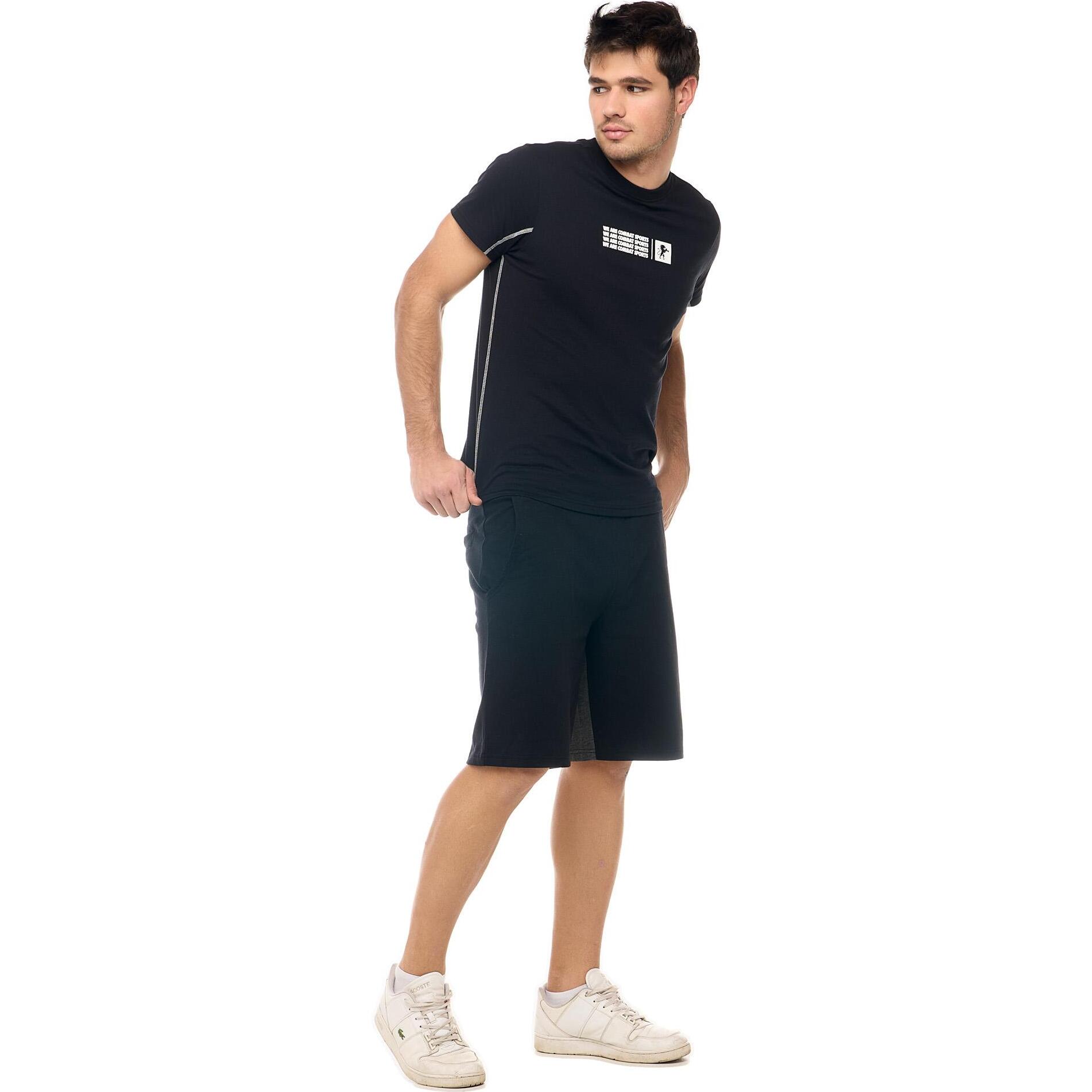Camiseta de manga corta para hombre Leone B&W