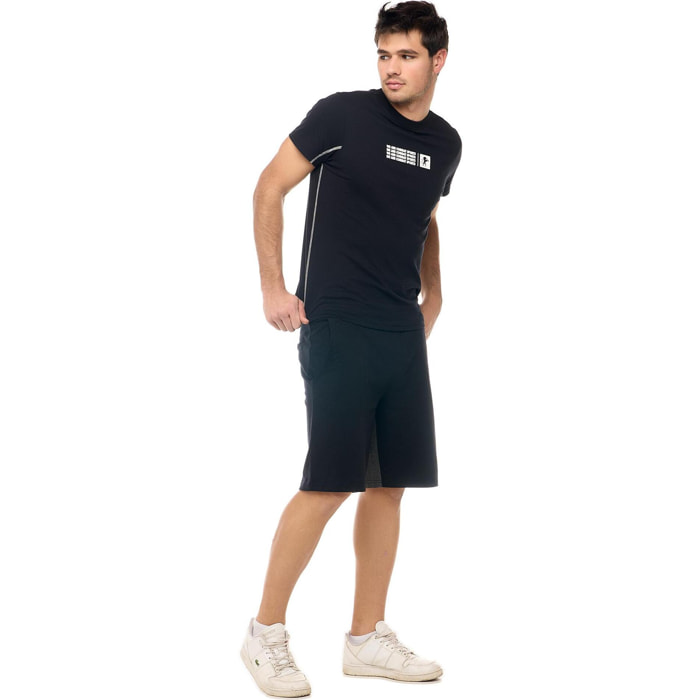 Camiseta de manga corta para hombre Leone B&W