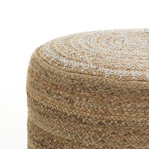 Tomasucci NAGAR-A pouf en jute Multicolore