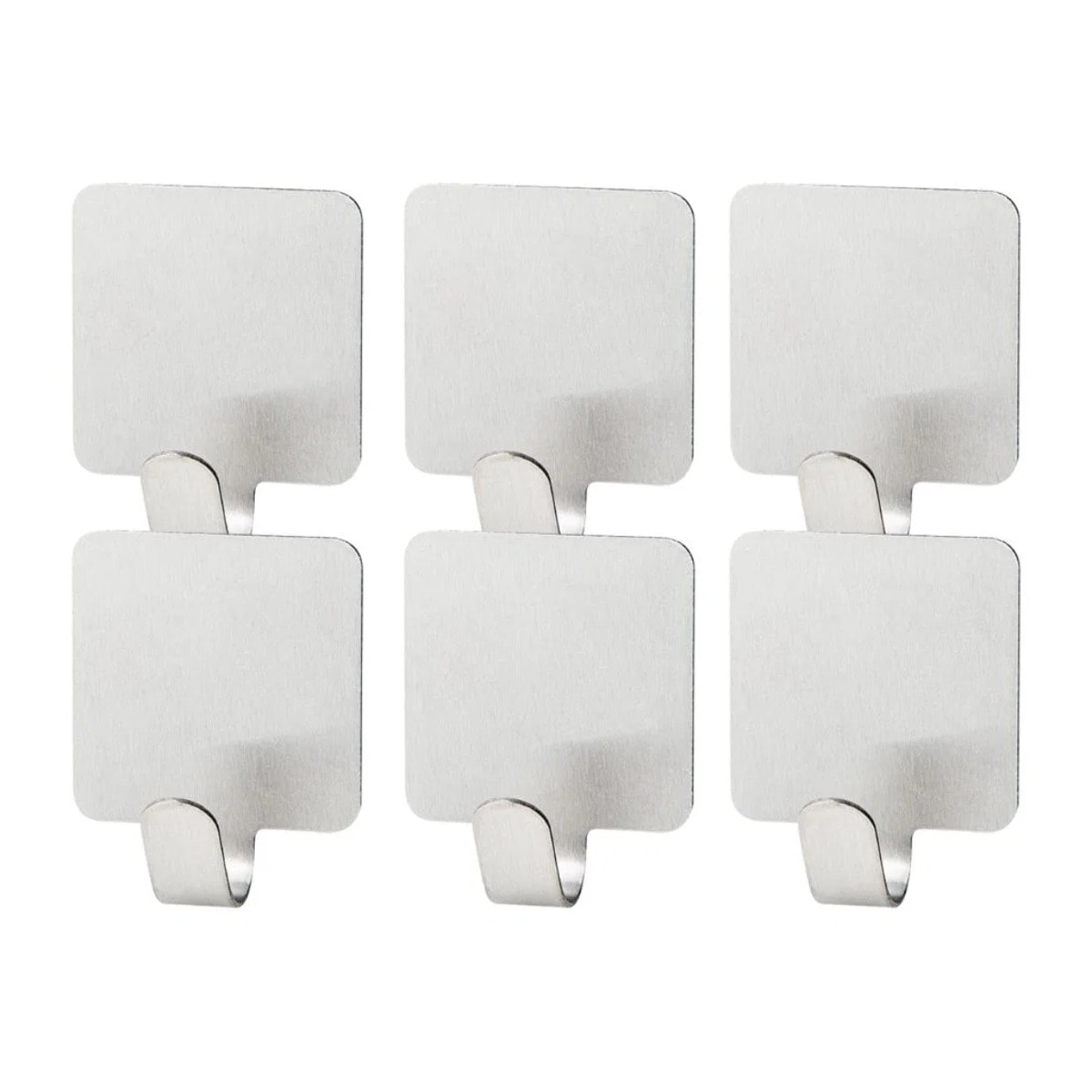 Lot de 6 crochets inox avec 6 ustensiles de cuisine Fackelmann Tecno