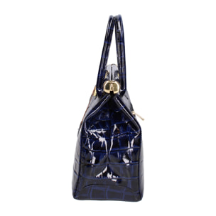 Borsa a mano da donna - Modello Delfina - Vera pelle - 32.0 x 28.0 x 15.0 cm
