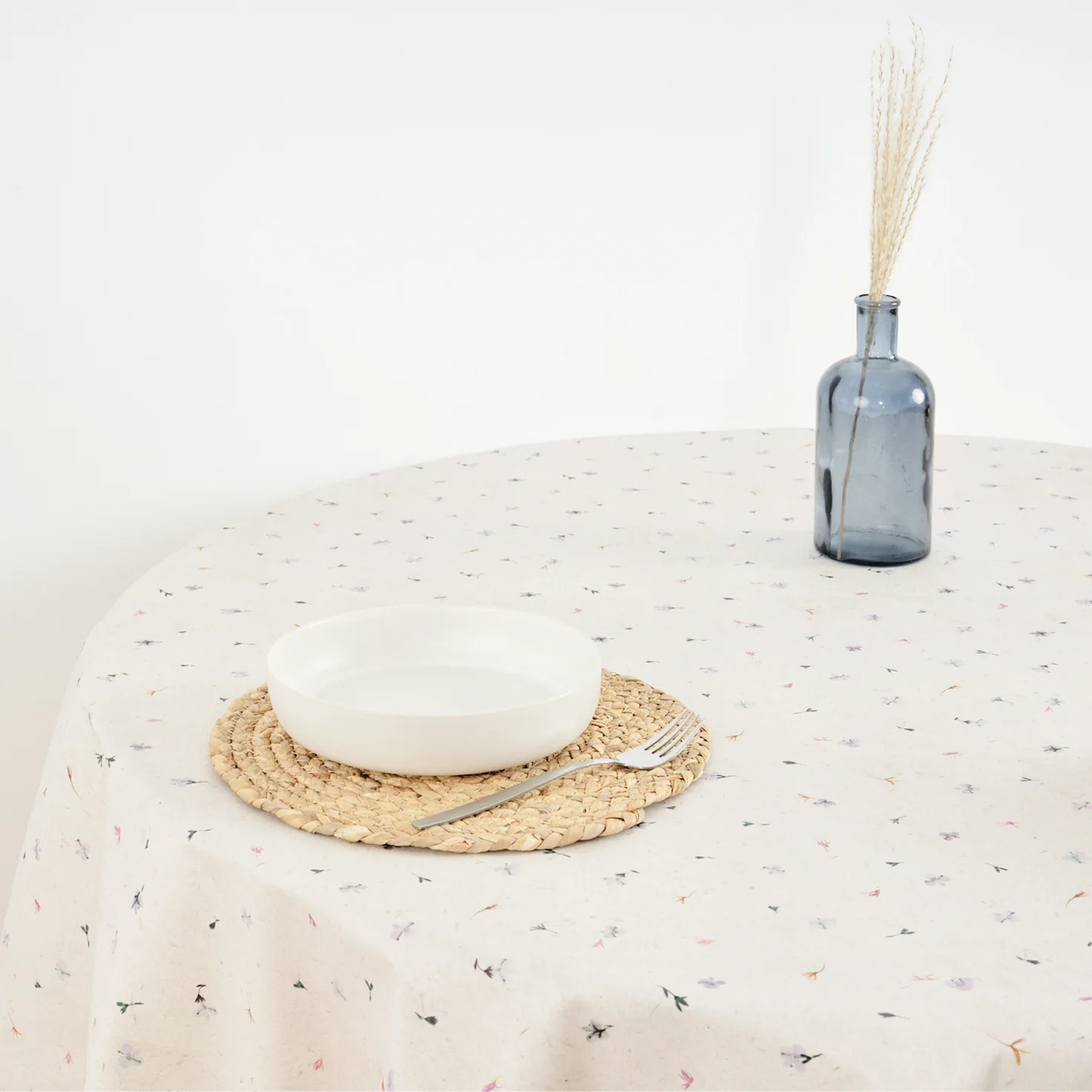 Nappe ronde en résine anti-taches 0120-343