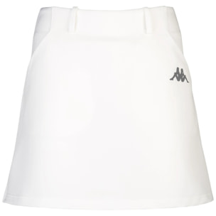 Kappa Gonne SHORT SKIRDAM Bianco