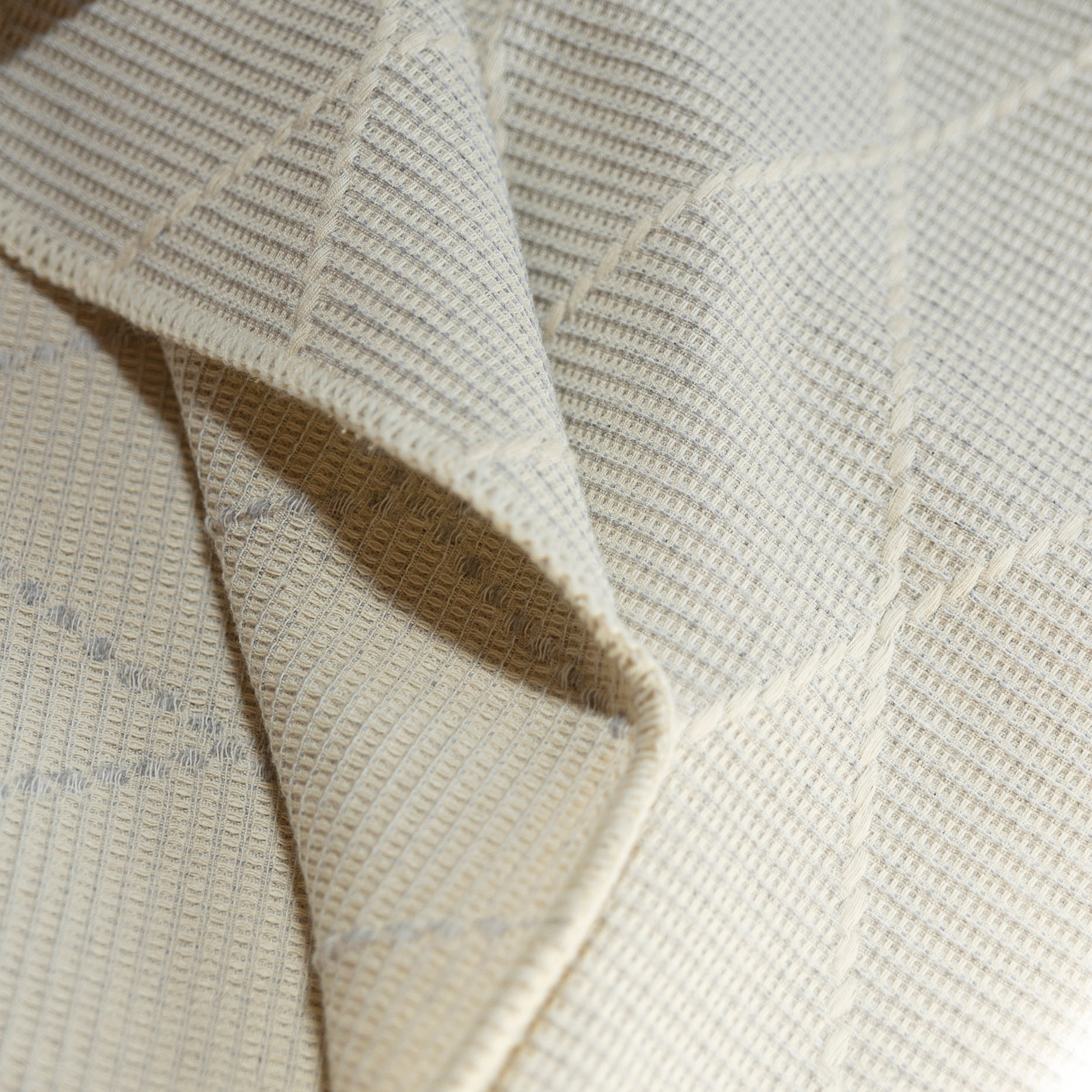 Naturals - Colcha Foulard - 80% Algodón - 20% Poliéster - Jacquard - Terra Gris