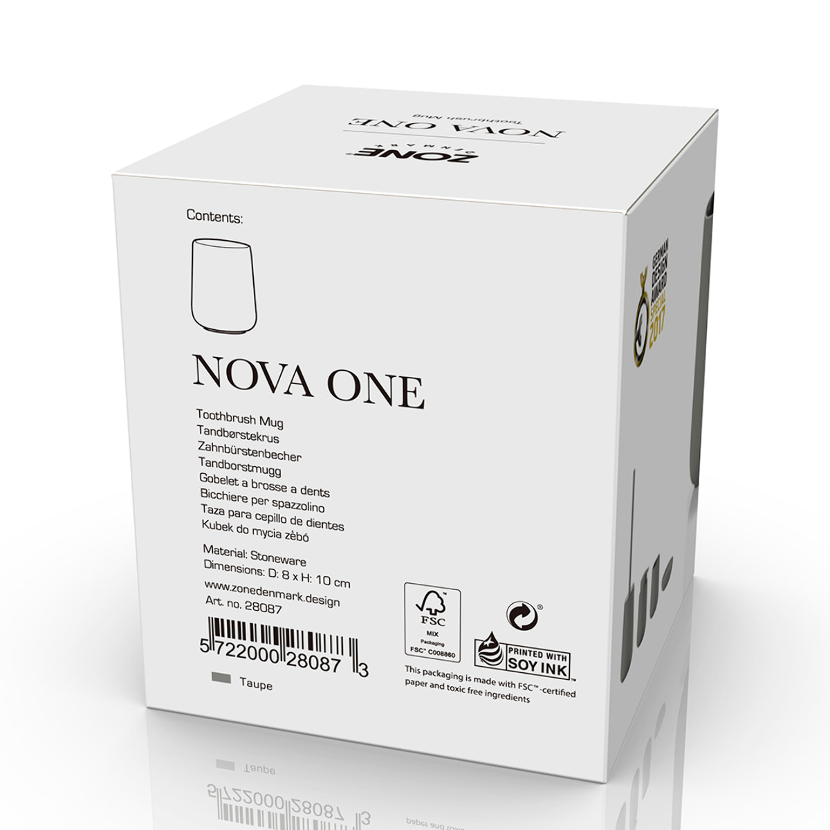 Gobelet pour brosse à dents Nova One