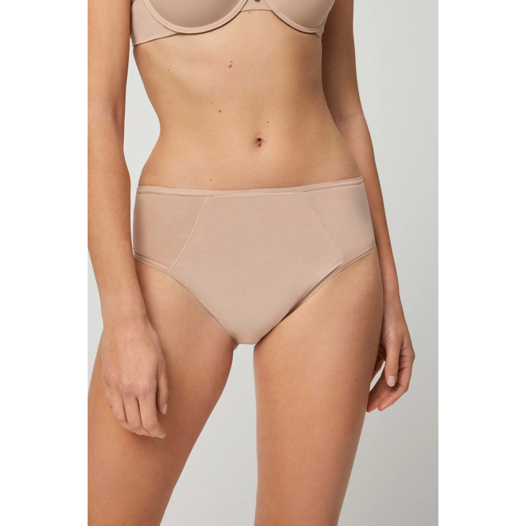 Slip mestruali midi beige