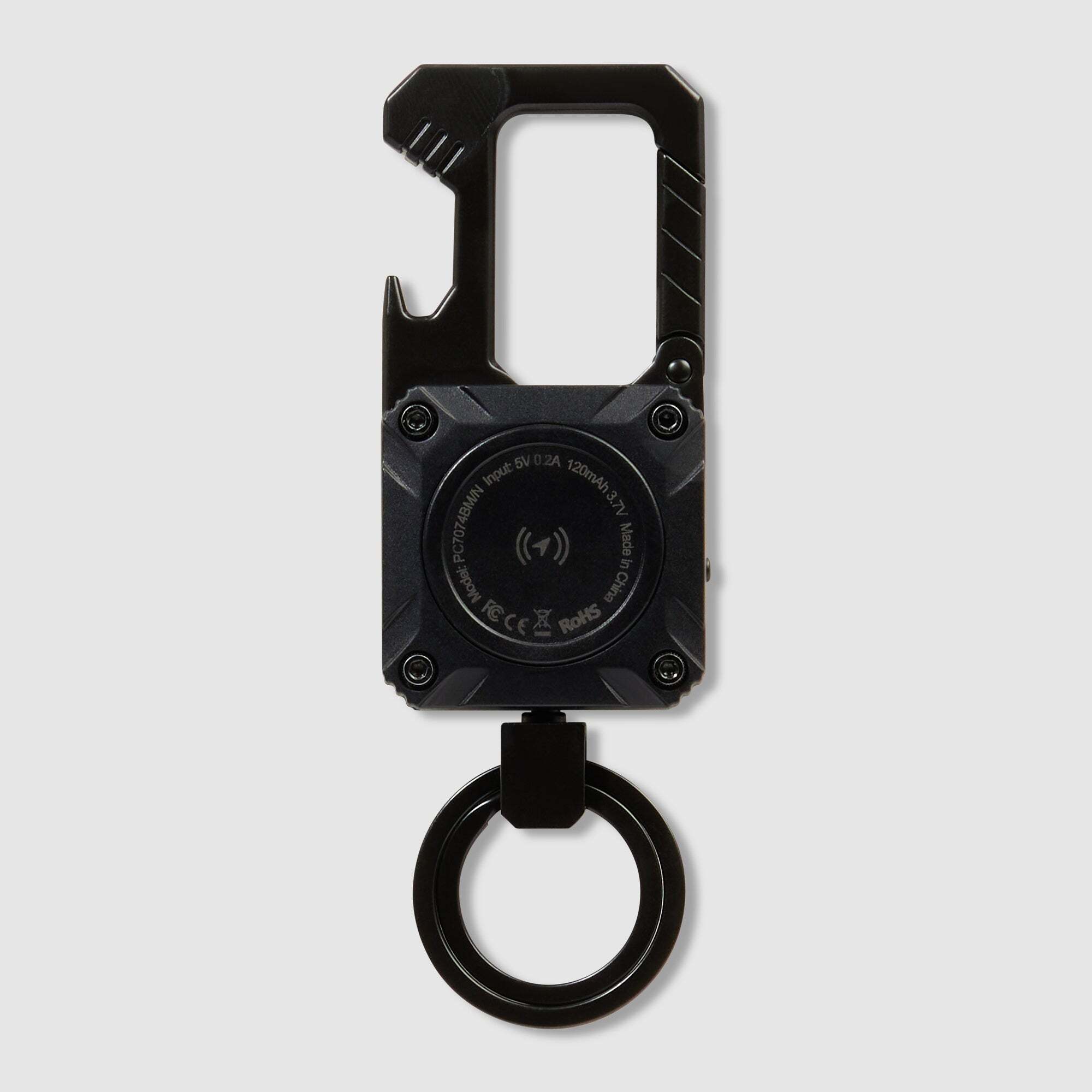 Piquadro Portachiavi in metallo con tracker