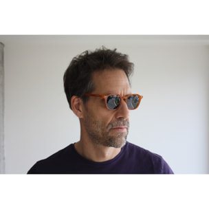 Gafas de sol OCEAN HILL - Miel brillante / Ahumada