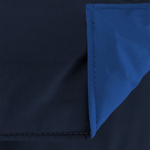 TRAPUNTA INVERNALE ELEGANT, 300gr, Microfibra, Doubleface, Made in Italy - BLU SCURO/ROYAL