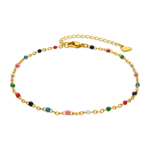 Tobillera Belme acabado oro amarillo 18k