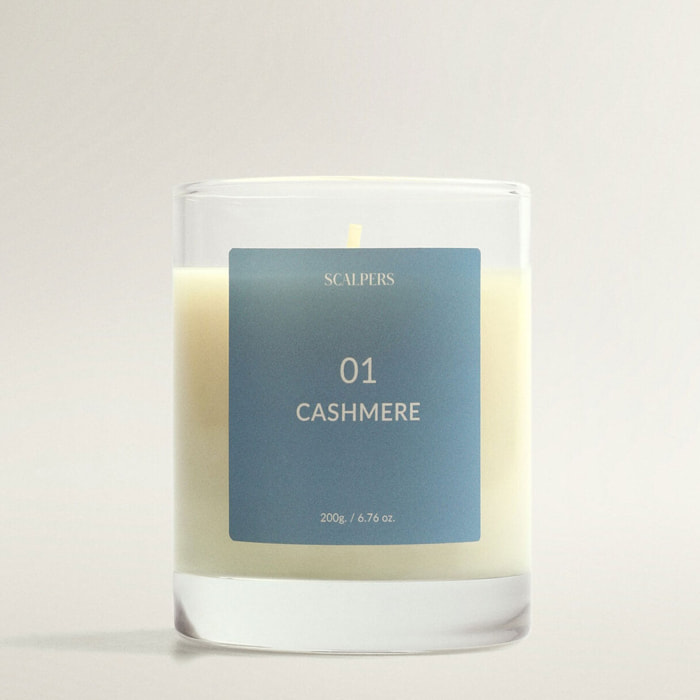 Set de 2 velas aromáticas 200gr aroma cashmere scalpers