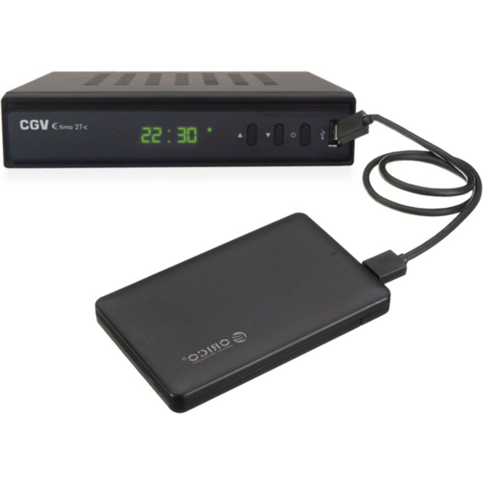 Décodeur TNT CGV Etimo 2Tc