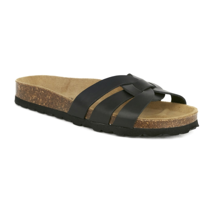 SANDALO SITGES BABUNKERS NERO