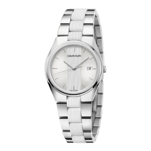 Orologio CALVIN KLEIN CONTRAST Acciaio Bianco