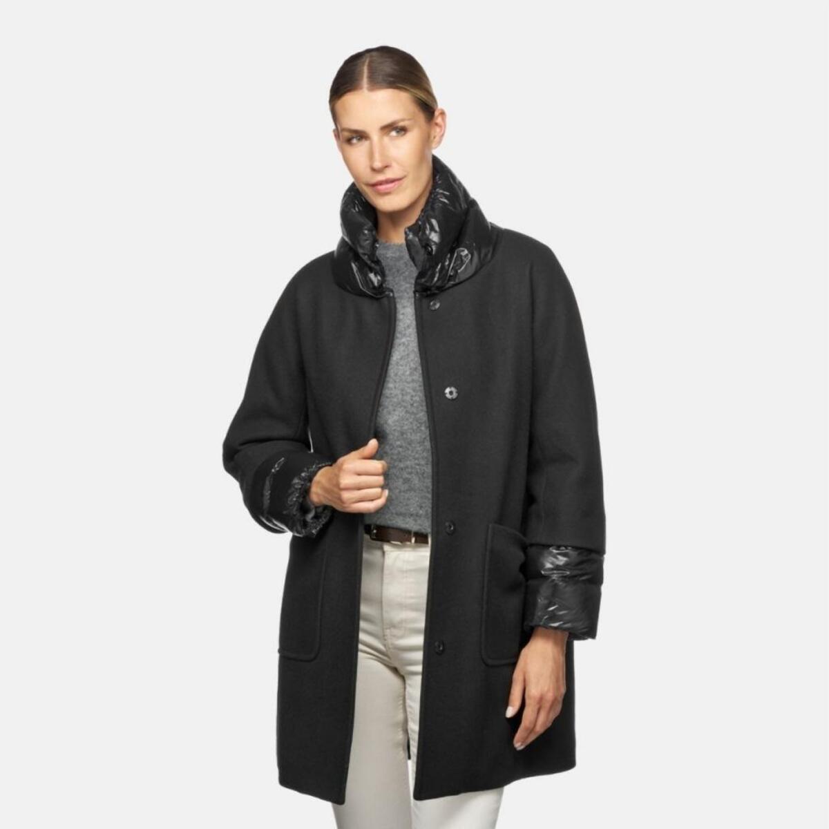 Abrigos Mujer de la marca GEOX  modelo W DIAMANTA NEGRO