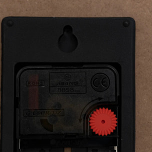 Horloge "Ellis" marron tonka D30cm